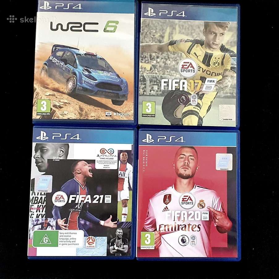 Parduodamas Rinkinys žaidimų Ps4 Konsolei 10 Eurų