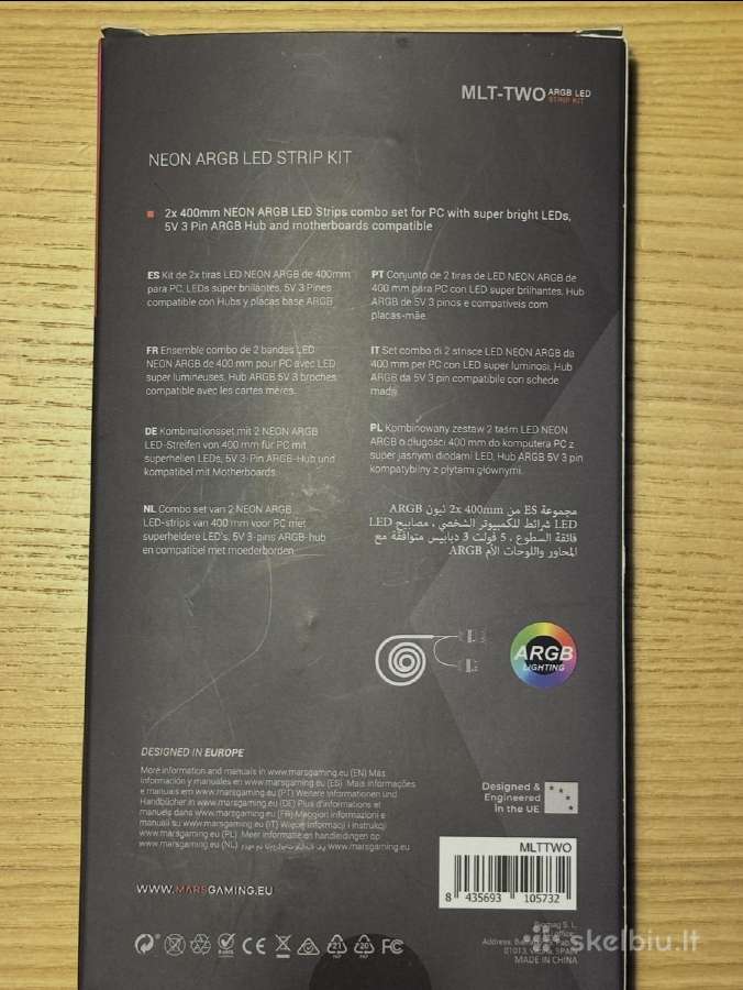 Nenaudotos kompo rgb juosteles. - nuotraukos Nr. 2