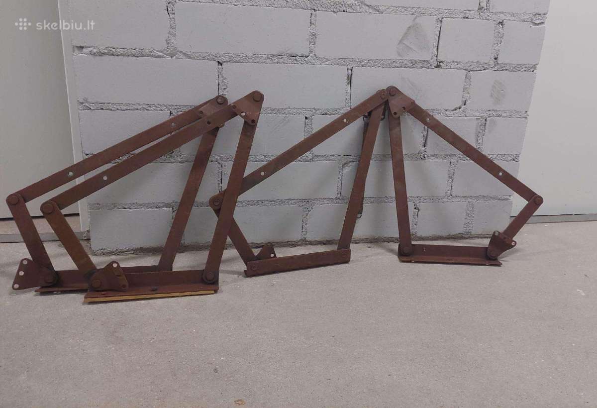 Čiužinio pakėlimo mechanizmai