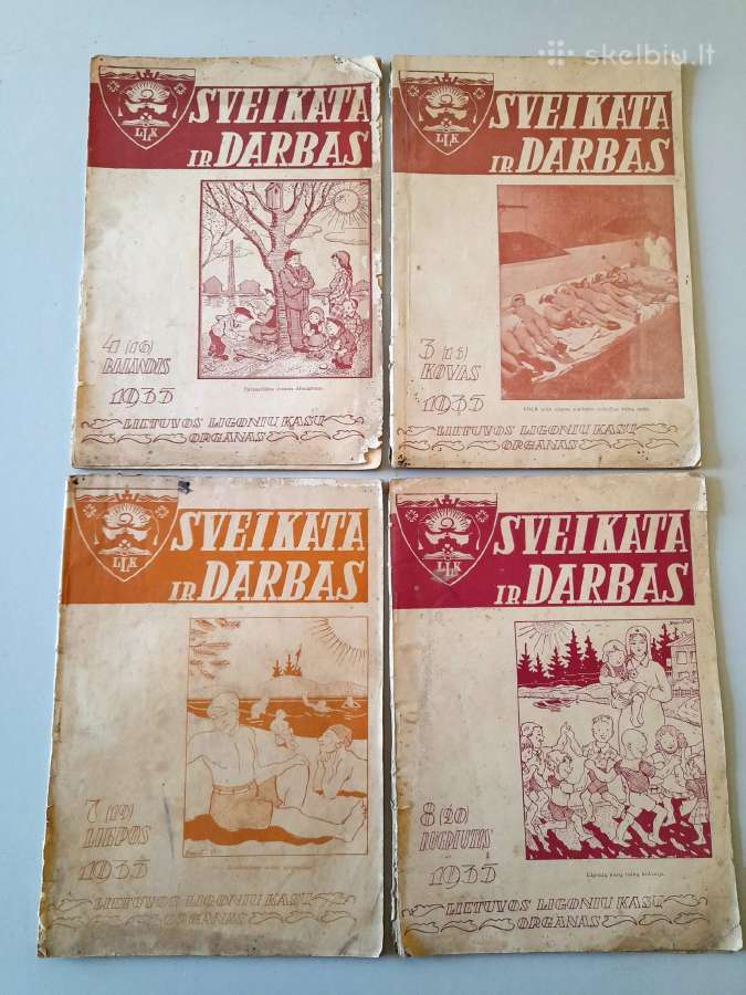 Žurnalas "Sveikata ir Darbas" 1935m