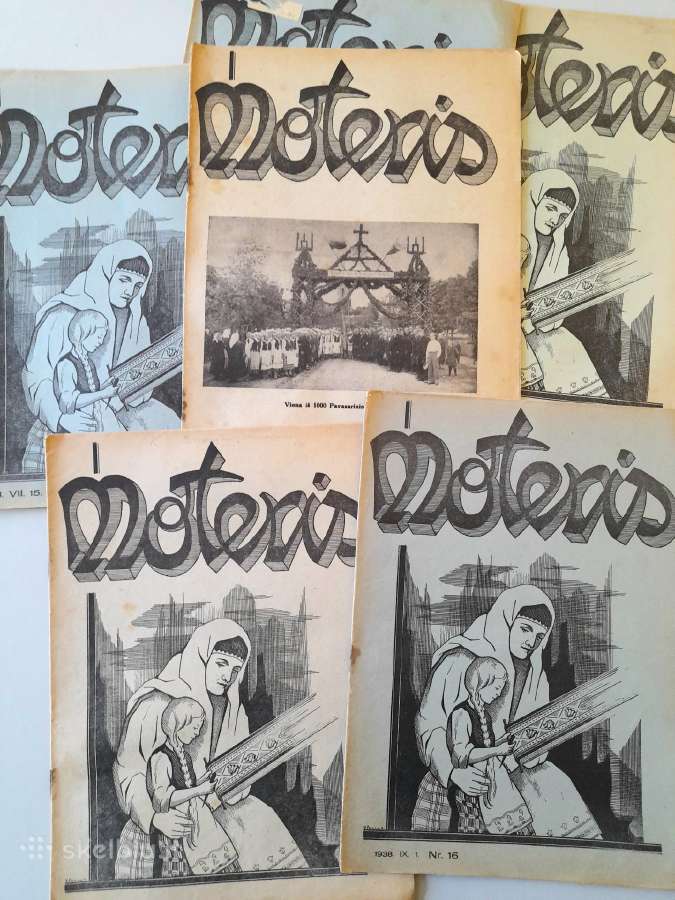 Žurnalas "Moteris" 1938m