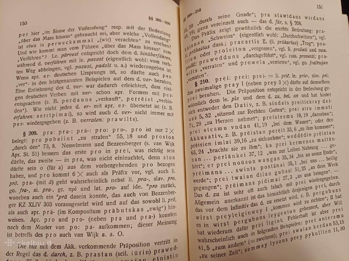 Parduodu knyga,senovės prūsų gramatika,1944m - nuotraukos Nr. 7