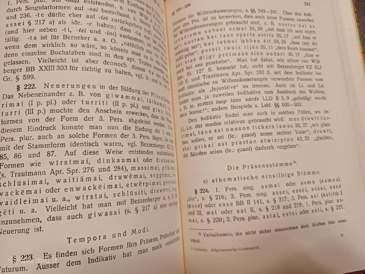 Parduodu knyga,senovės prūsų gramatika,1944m - nuotraukos Nr. 8