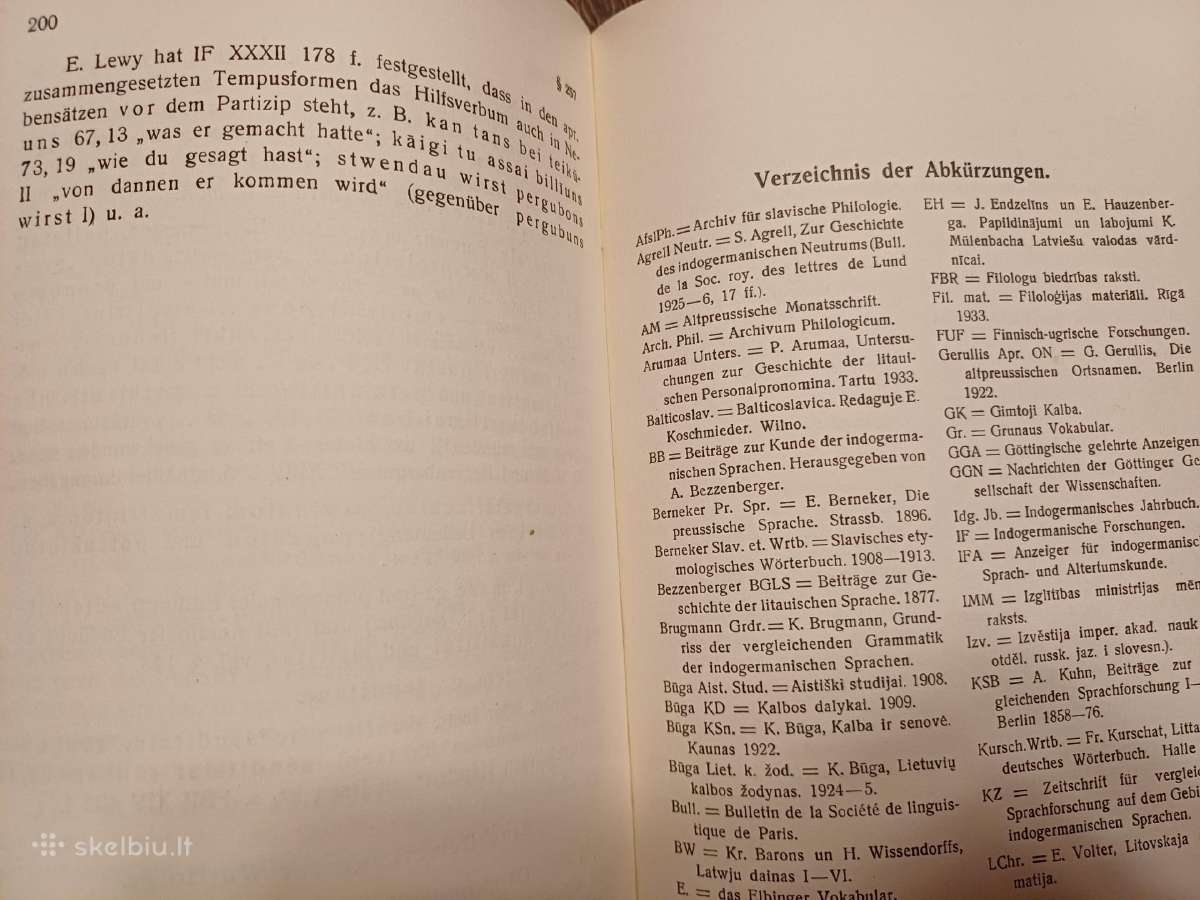 Parduodu knyga,senovės prūsų gramatika,1944m - nuotraukos Nr. 9