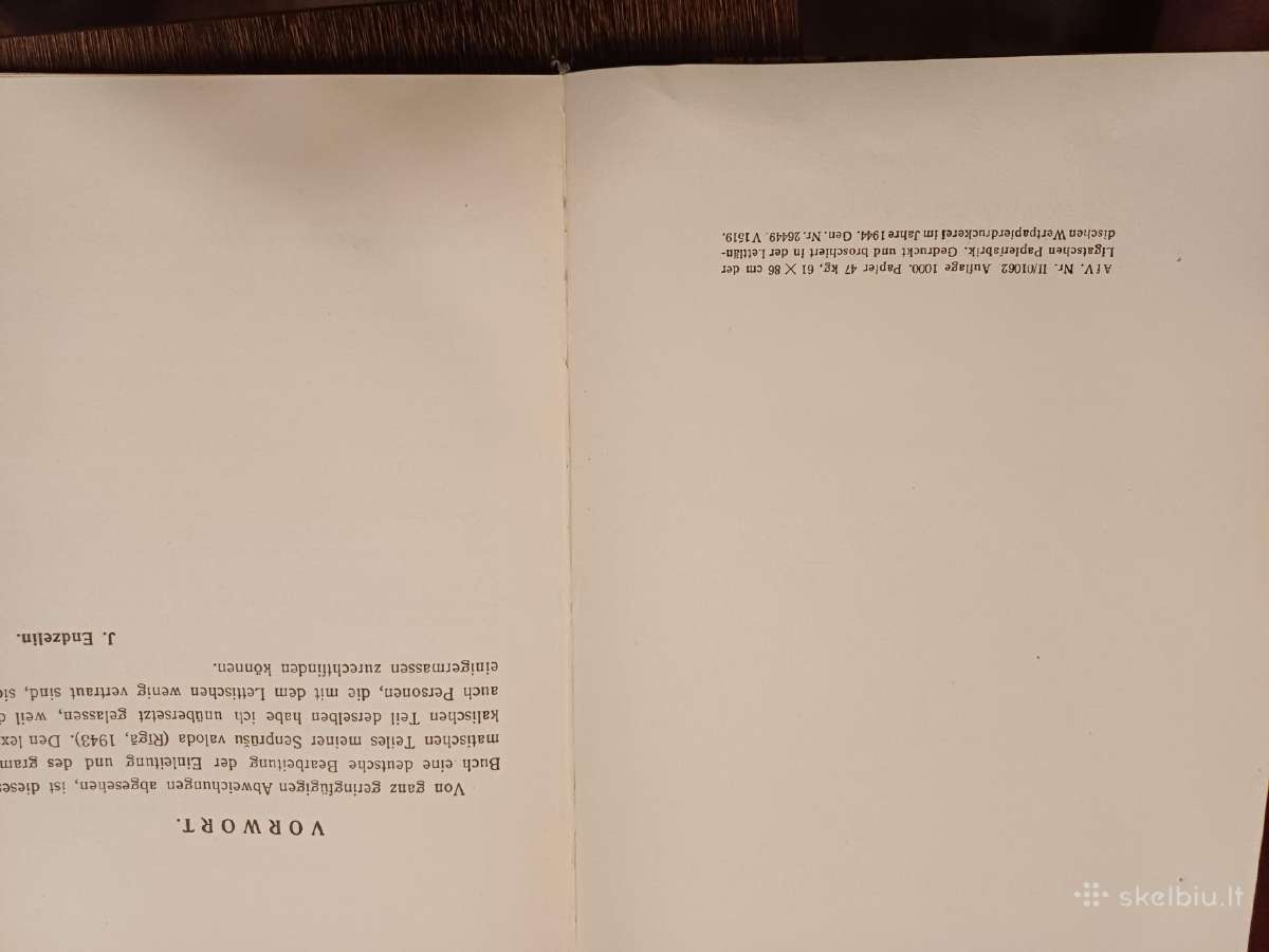 Parduodu knyga,senovės prūsų gramatika,1944m - nuotraukos Nr. 14
