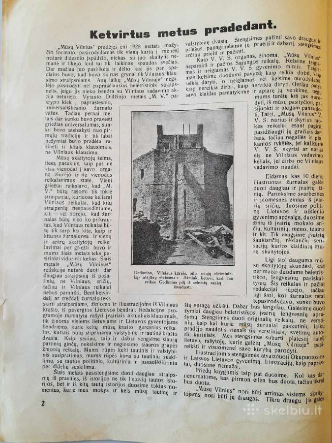 Žurnalas "Mūsų Vilnius" 1931m - nuotraukos Nr. 7