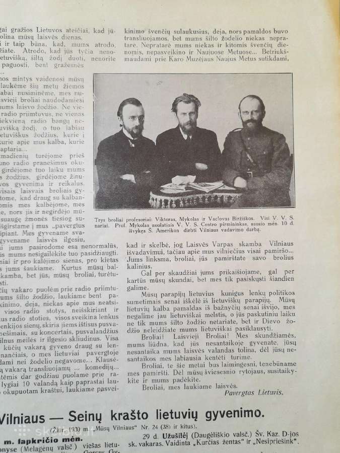 Žurnalas "Mūsų Vilnius" 1931m - nuotraukos Nr. 8