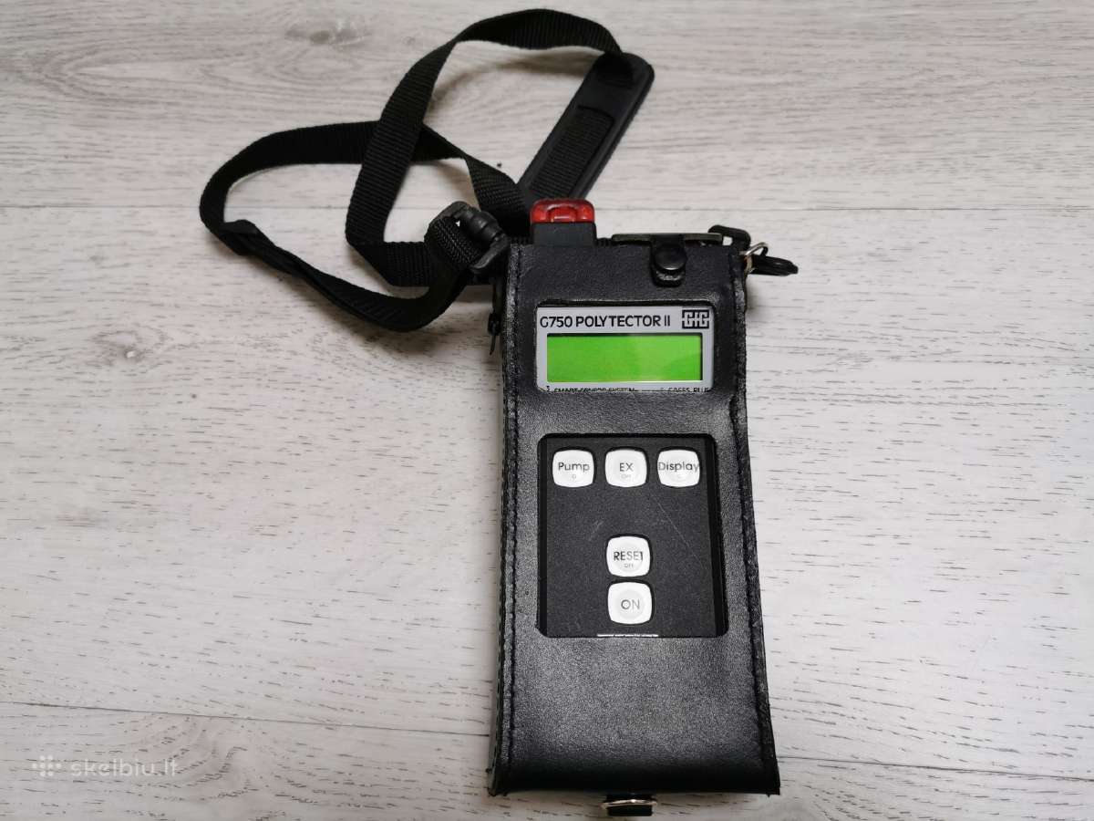 Gfg Polytector II G750 nešiojamas dujų detektorius