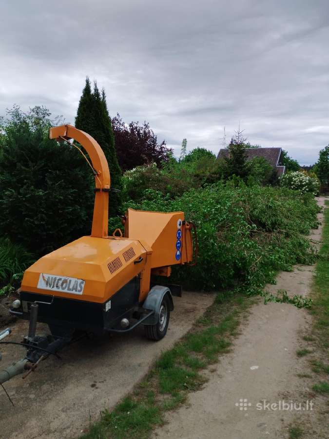 Kelmų frezavimas Šakų smulkintuvo nuoma - nuotraukos Nr. 18