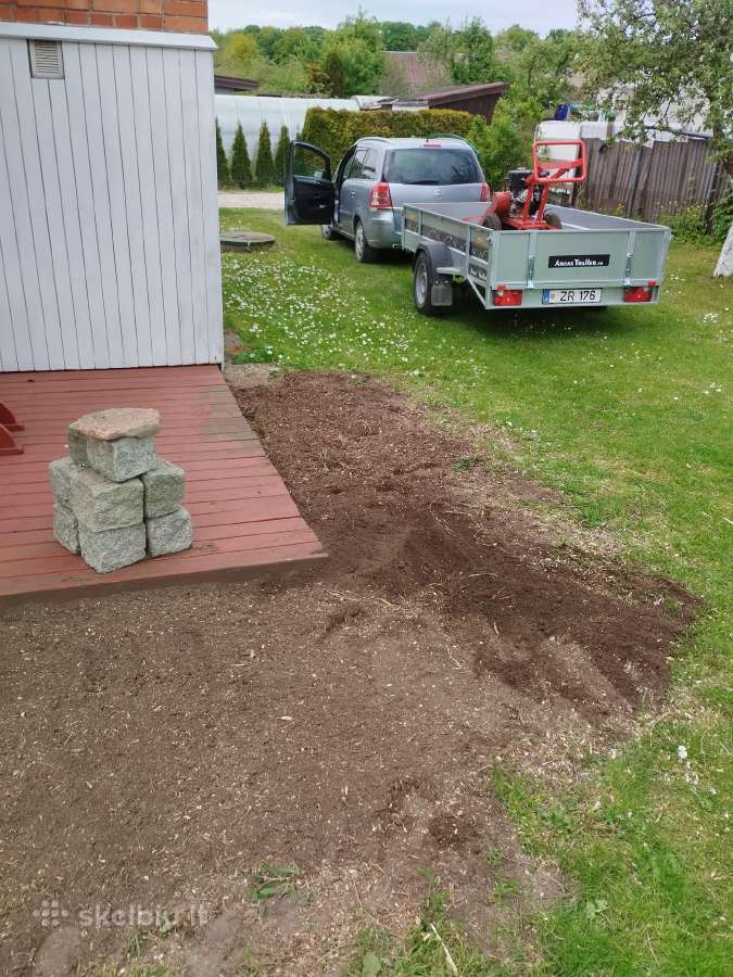 Kelmų frezavimas Šakų smulkintuvo nuoma - nuotraukos Nr. 27