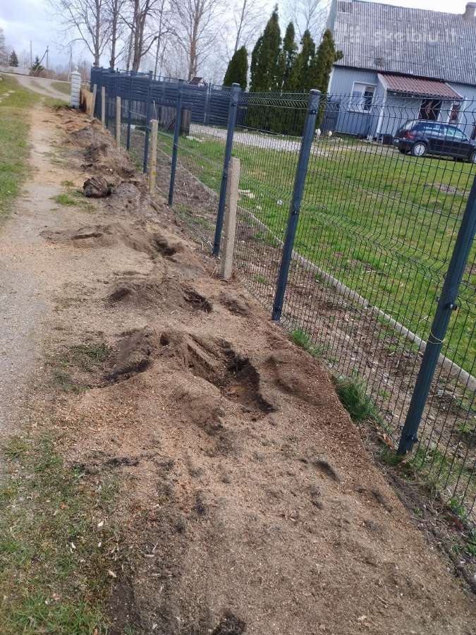 Kelmų frezavimas Šakų smulkintuvo nuoma - nuotraukos Nr. 29