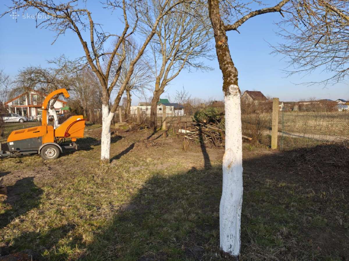 Kelmų frezavimas Šakų smulkintuvo nuoma - nuotraukos Nr. 33