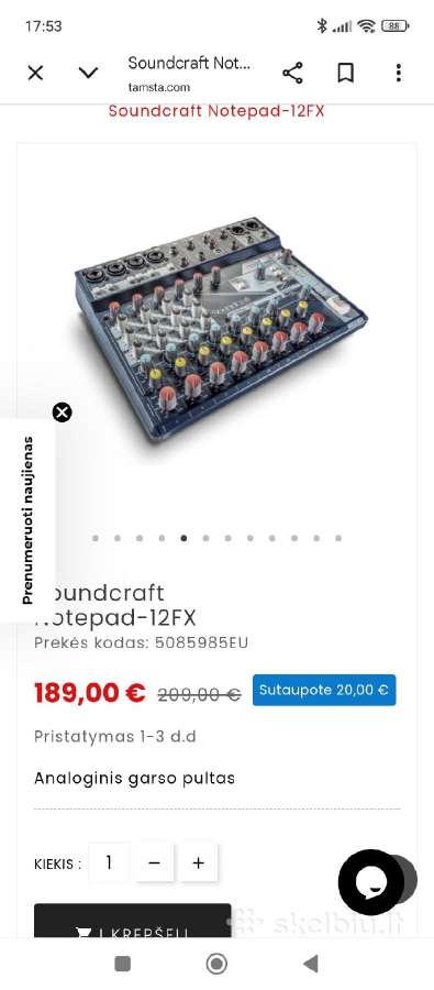 Parduodu.