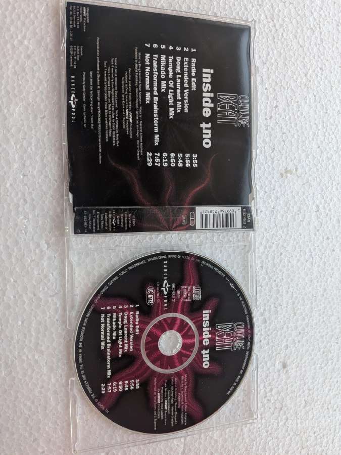 Culture Beat - Inside Out (CD, Maxi) - nuotraukos Nr. 2