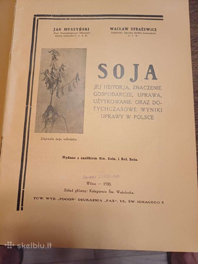 Parduodu knyga.soja,1933m-wilno - nuotraukos Nr. 16