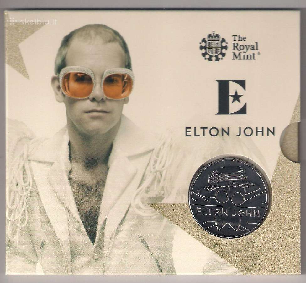 Muzikos legendos - Eltonas Džonas 2020 Jk 5£ Bu