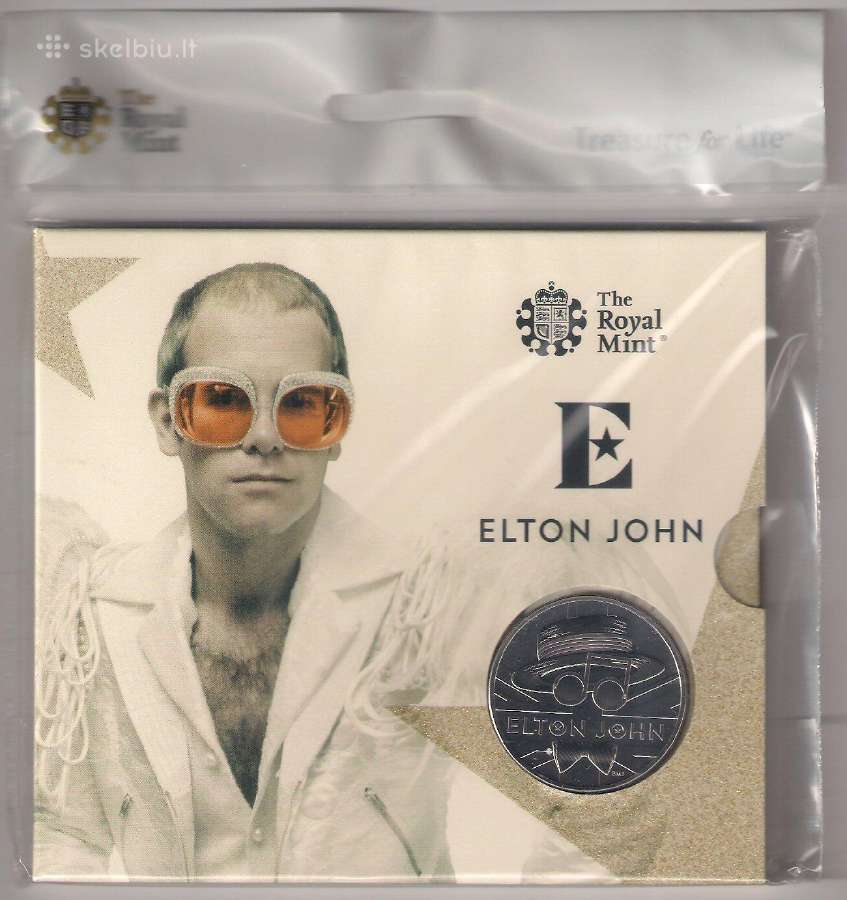 Muzikos legendos - Eltonas Džonas 2020 Jk 5£ Bu - nuotraukos Nr. 7