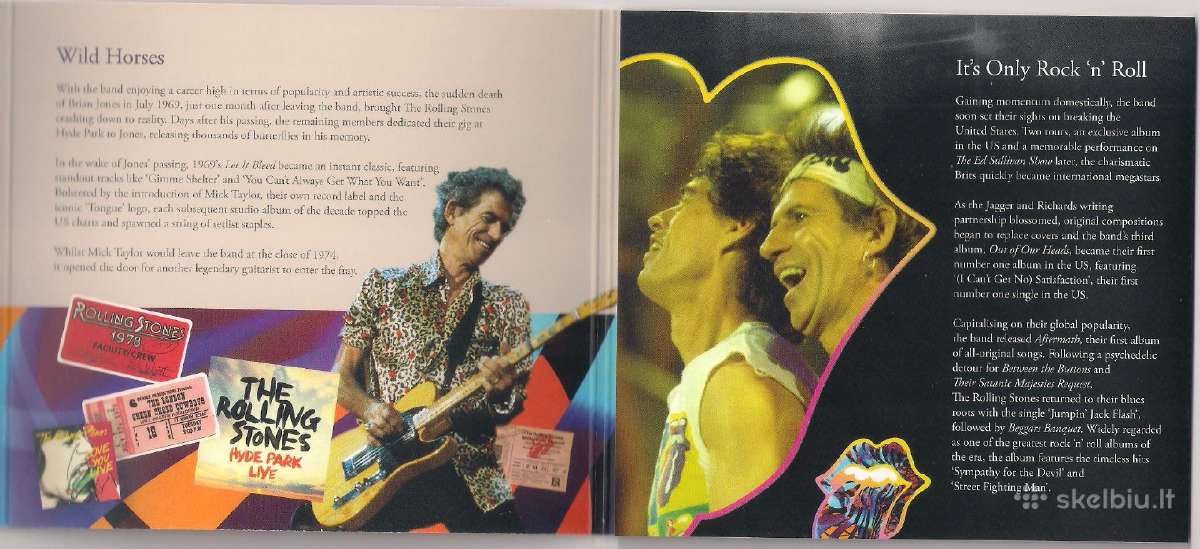 Muzikos legendos - Rolling Stones 2022 Jk 5£ Bu - nuotraukos Nr. 5