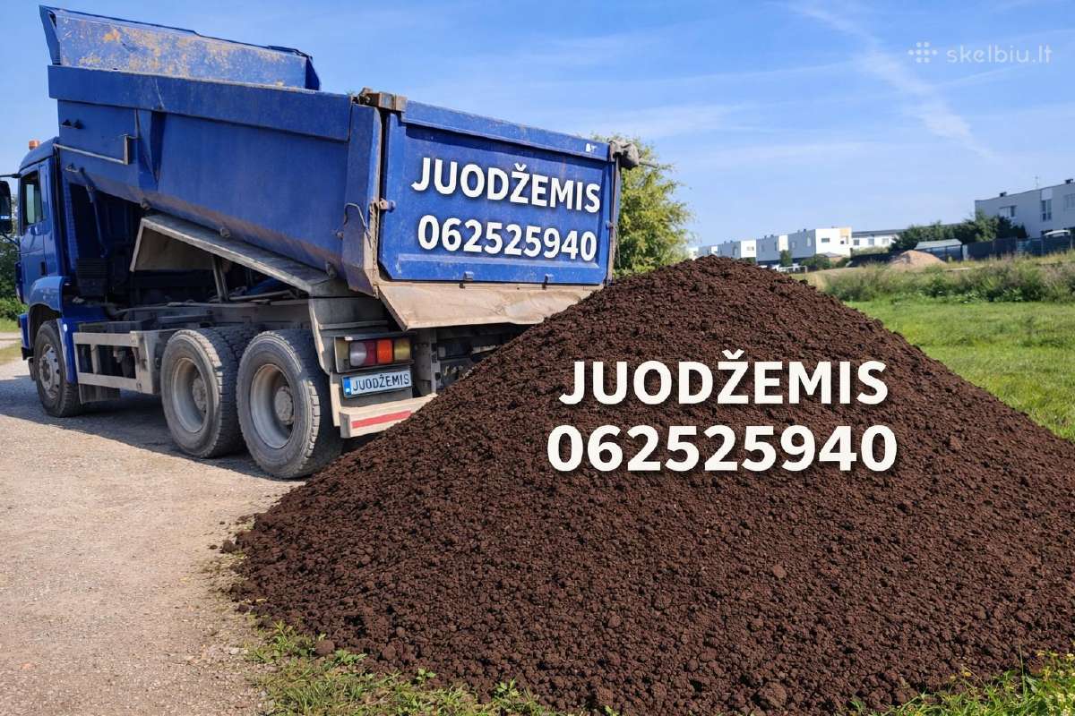 Juodžemis,skalda, smelis, zvyras,atsijos.