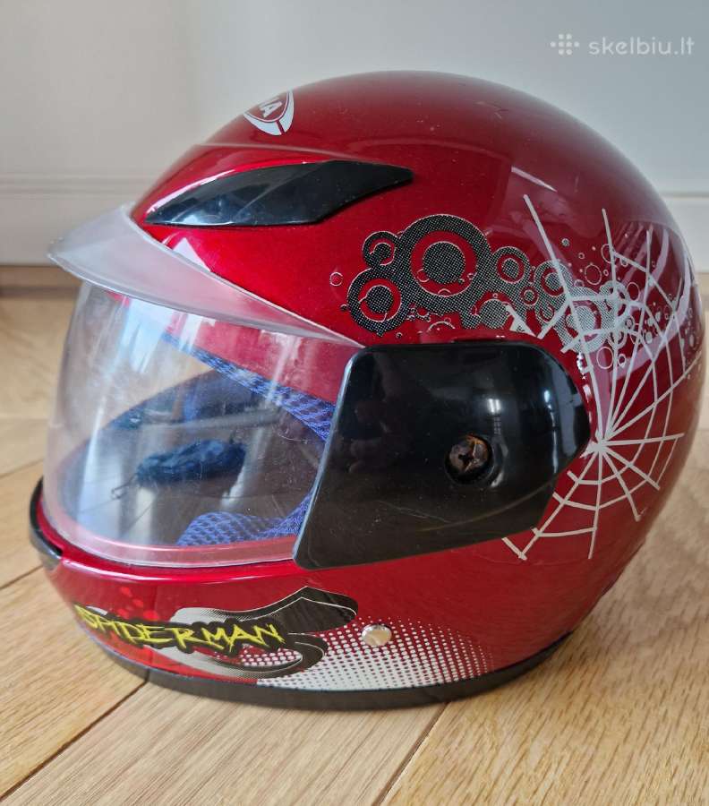 Vaikiškas Moto Šalmas Spiderman - nuotraukos Nr. 5
