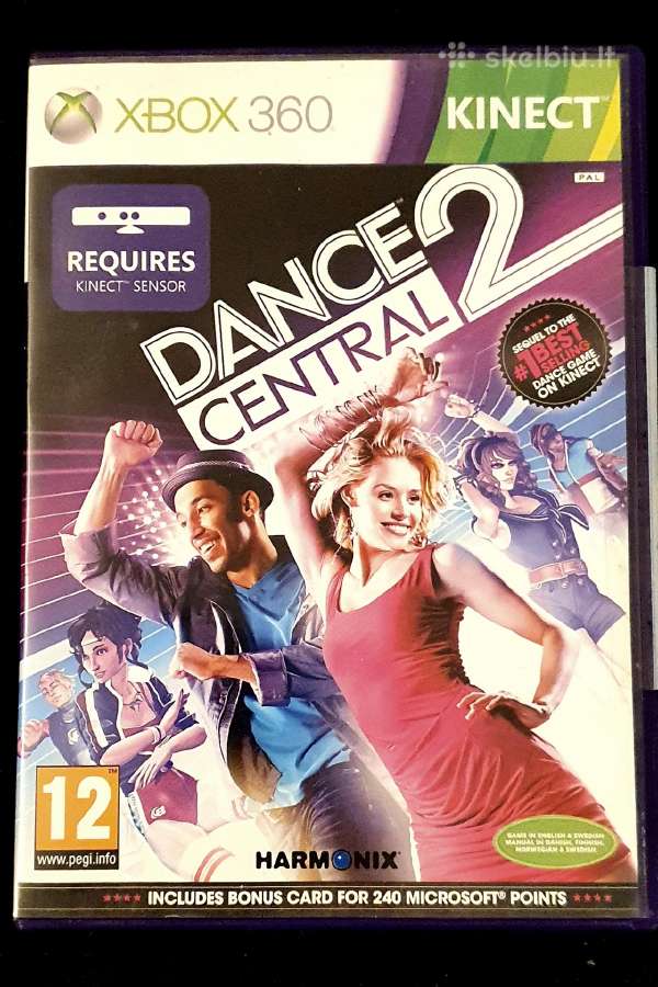 9 vnt. Xbox 360 Kinect žaidimų rinkinys - nuotraukos Nr. 9
