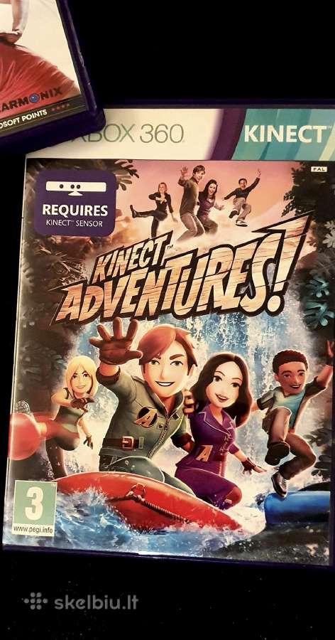 9 vnt. Xbox 360 Kinect žaidimų rinkinys - nuotraukos Nr. 11