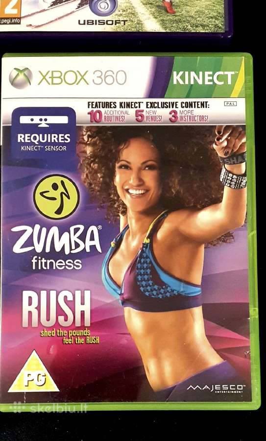 9 vnt. Xbox 360 Kinect žaidimų rinkinys - nuotraukos Nr. 12