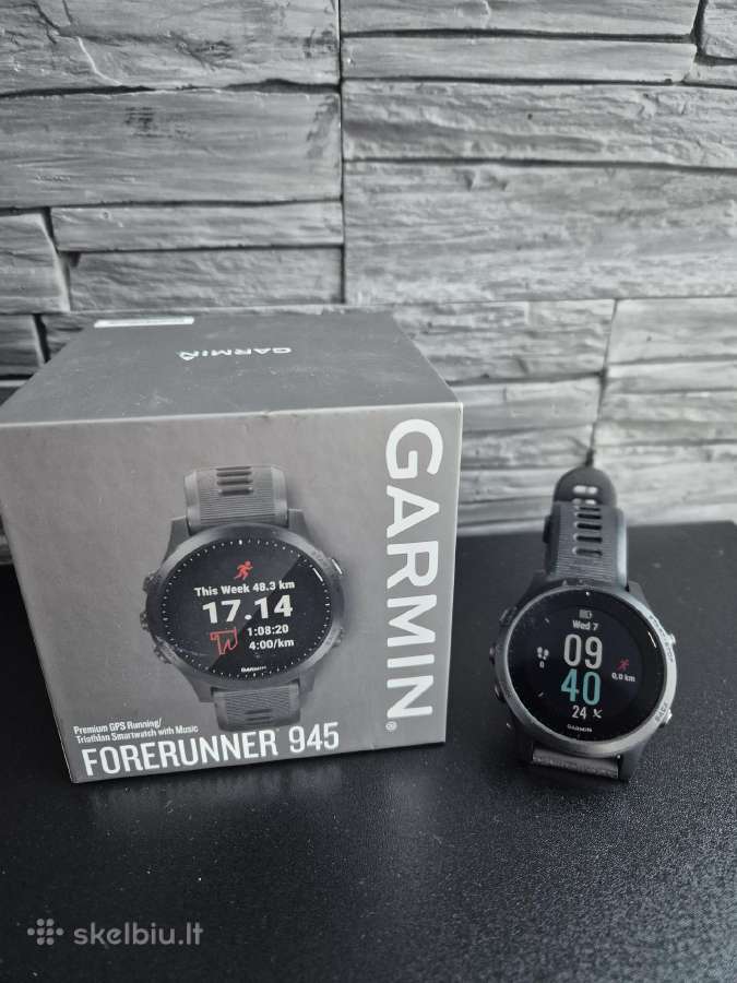 Garmin forerunner 945 išmanusis laikrodis