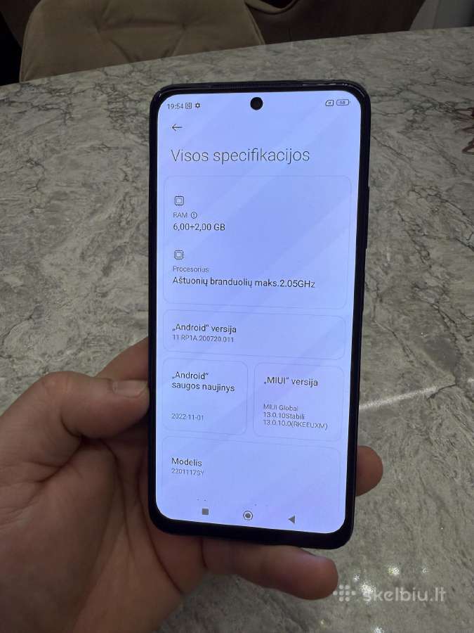 Redmi Note 11, 6/128gb - nuotraukos Nr. 12