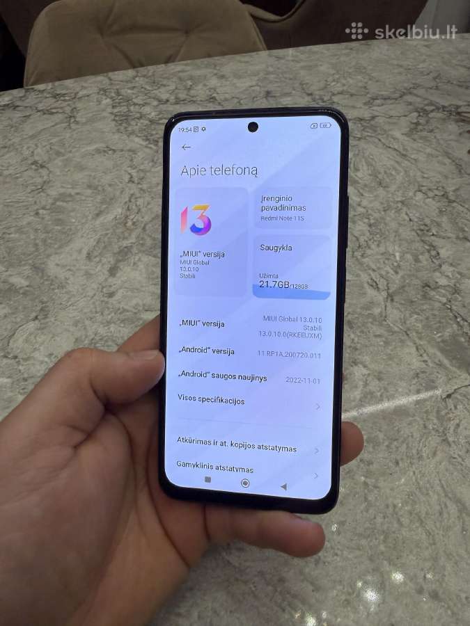 Redmi Note 11, 6/128gb - nuotraukos Nr. 13