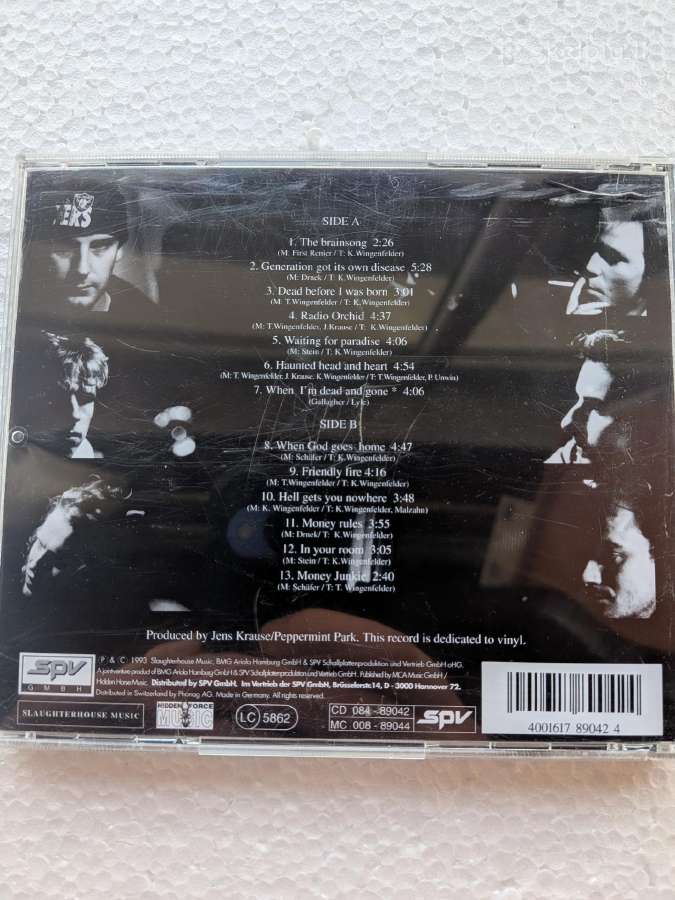 Fury In The Slaughterhouse - Mono (CD, Album) - nuotraukos Nr. 2