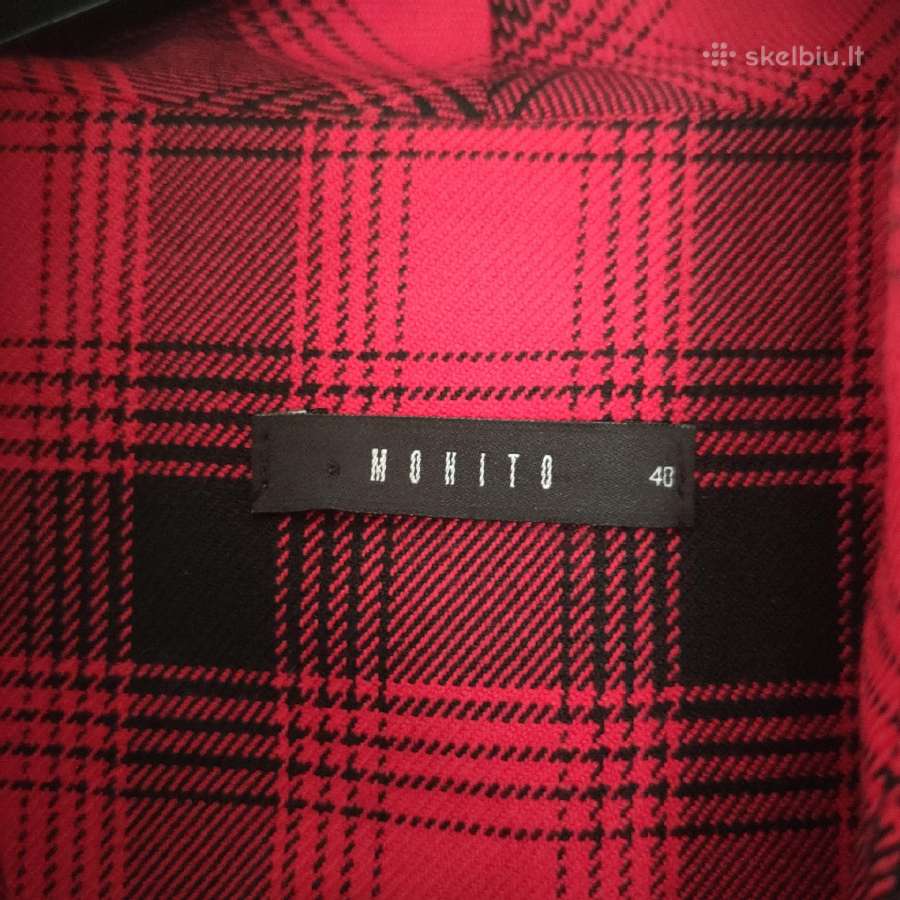 Tunika/liemenė moteriška "Mohito" ilga raudona juo - nuotraukos Nr. 5