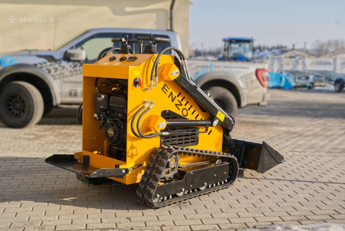 Vikšrinis mini krautuvas Enzo Ht280 (Benzininis) - nuotraukos Nr. 5