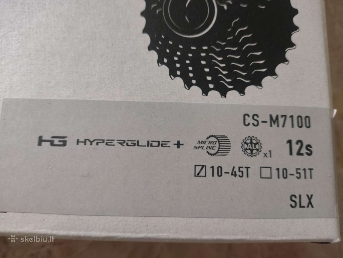 12s begiu zvaigzdziu blokas,shimano SLX kasete