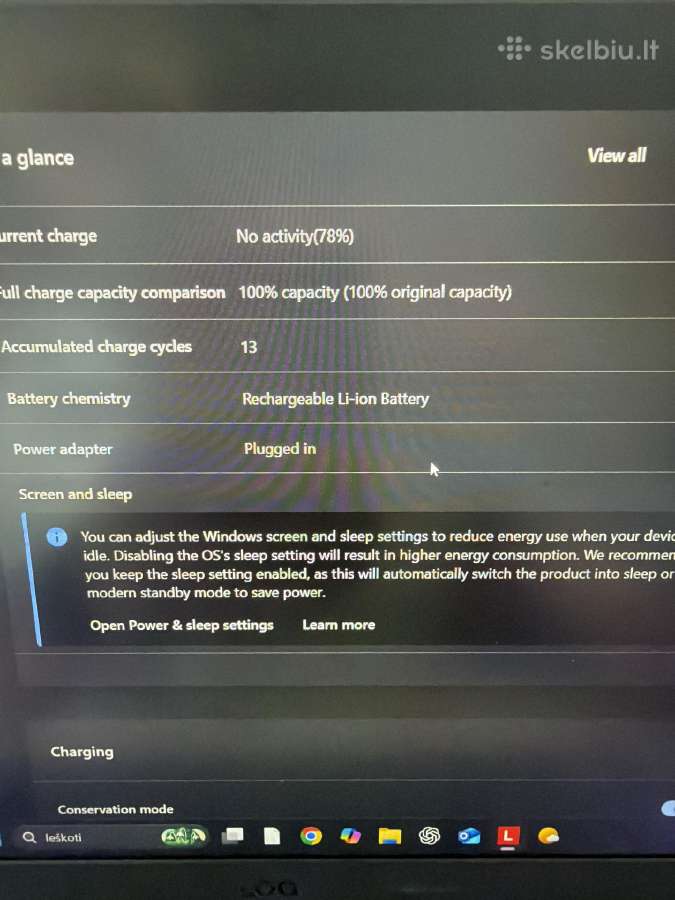 Lenovo Loq 15arp9 su 4070rtx 140w - nuotraukos Nr. 6