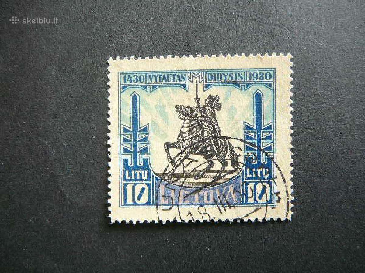 Lietuva 1930 Vytautas Didysis antsp. lit305a