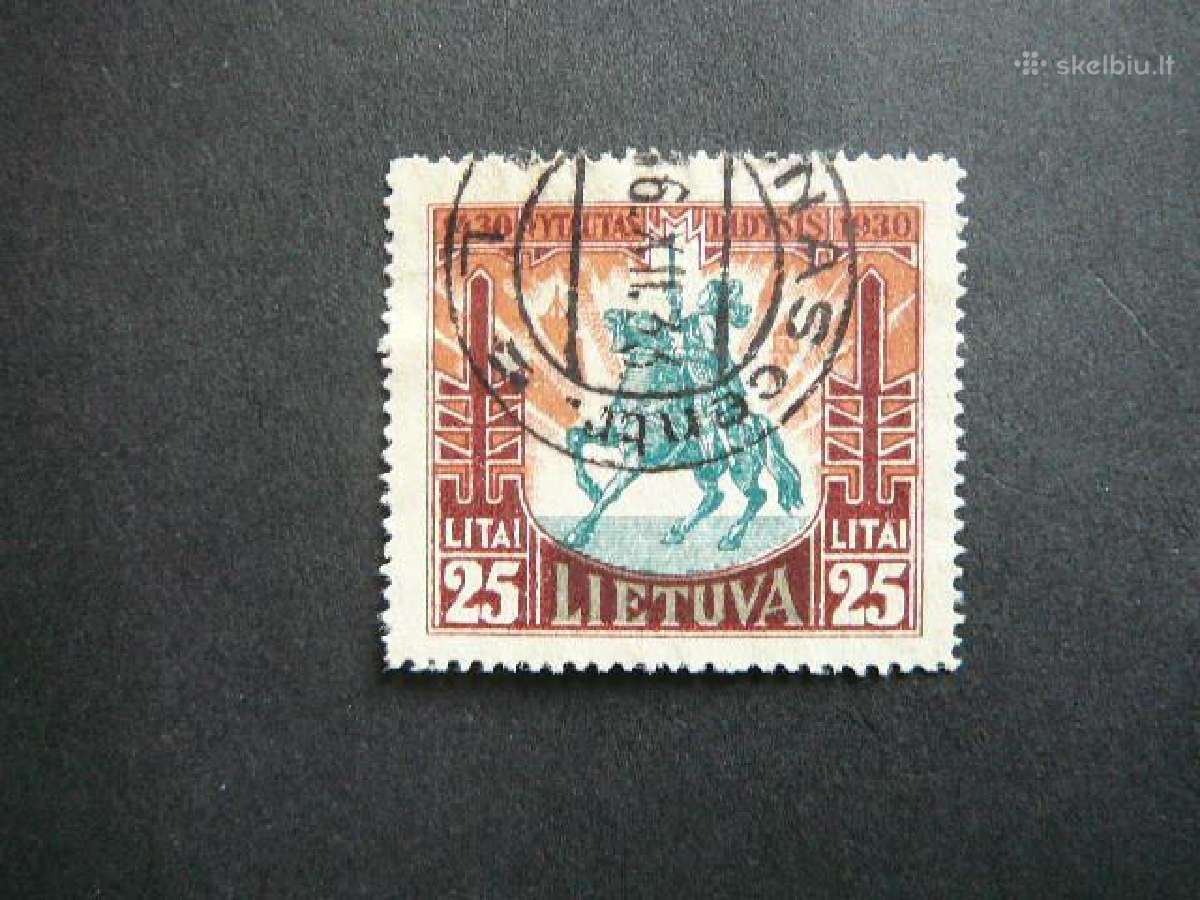 Lietuva 1930 Vytautas Didysis antsp. lit306a
