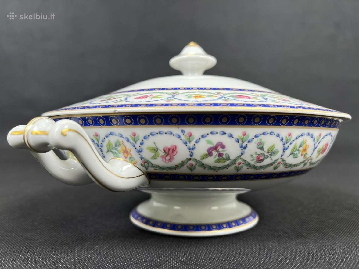 Porcelianinis "Haviland Limoges" indas - nuotraukos Nr. 8