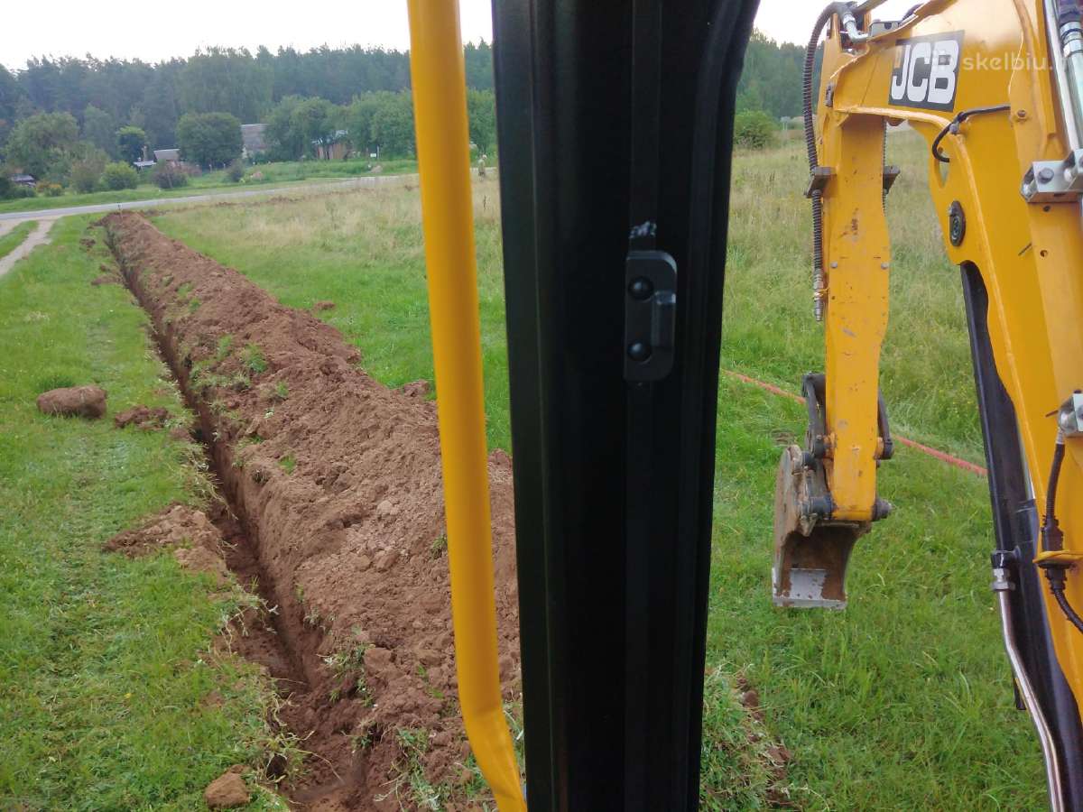 Mini ekskavatorius su operatoriumi Vilniaus reg. - nuotraukos Nr. 16