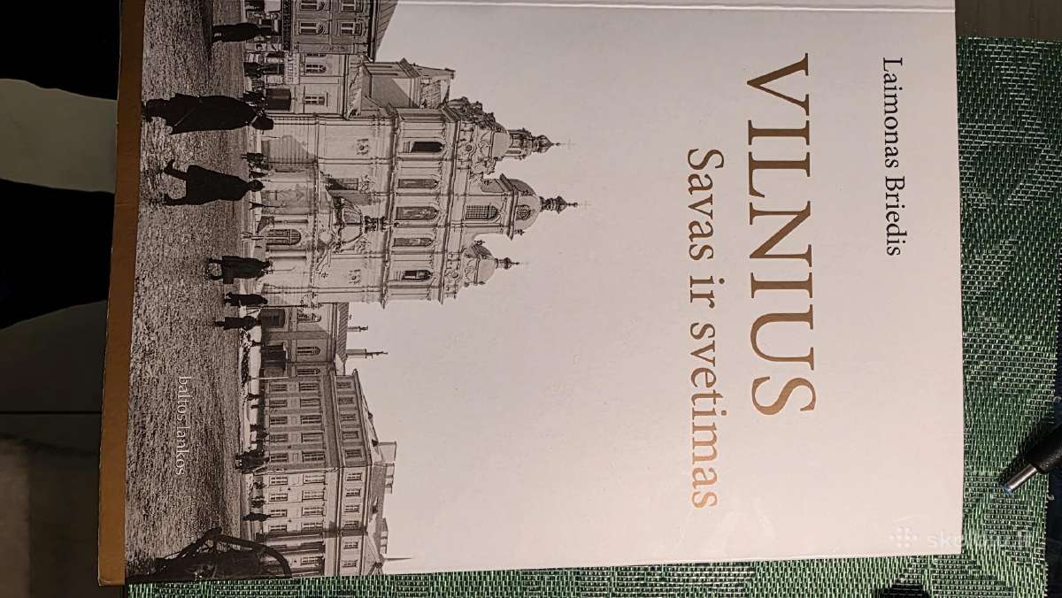 Vilnius savas ir svetimas. Laimonas Briedis knyga