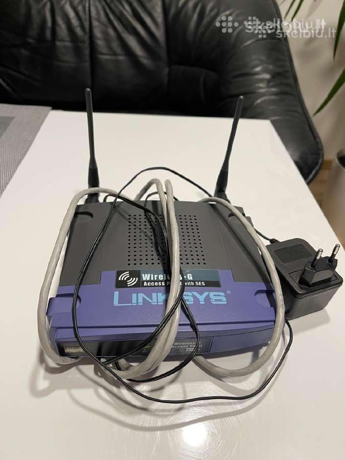Belaidės prieigos taškas/stiprintuvas Linksys - nuotraukos Nr. 3
