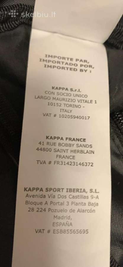Kappa London krepsys vidutinis - nuotraukos Nr. 8