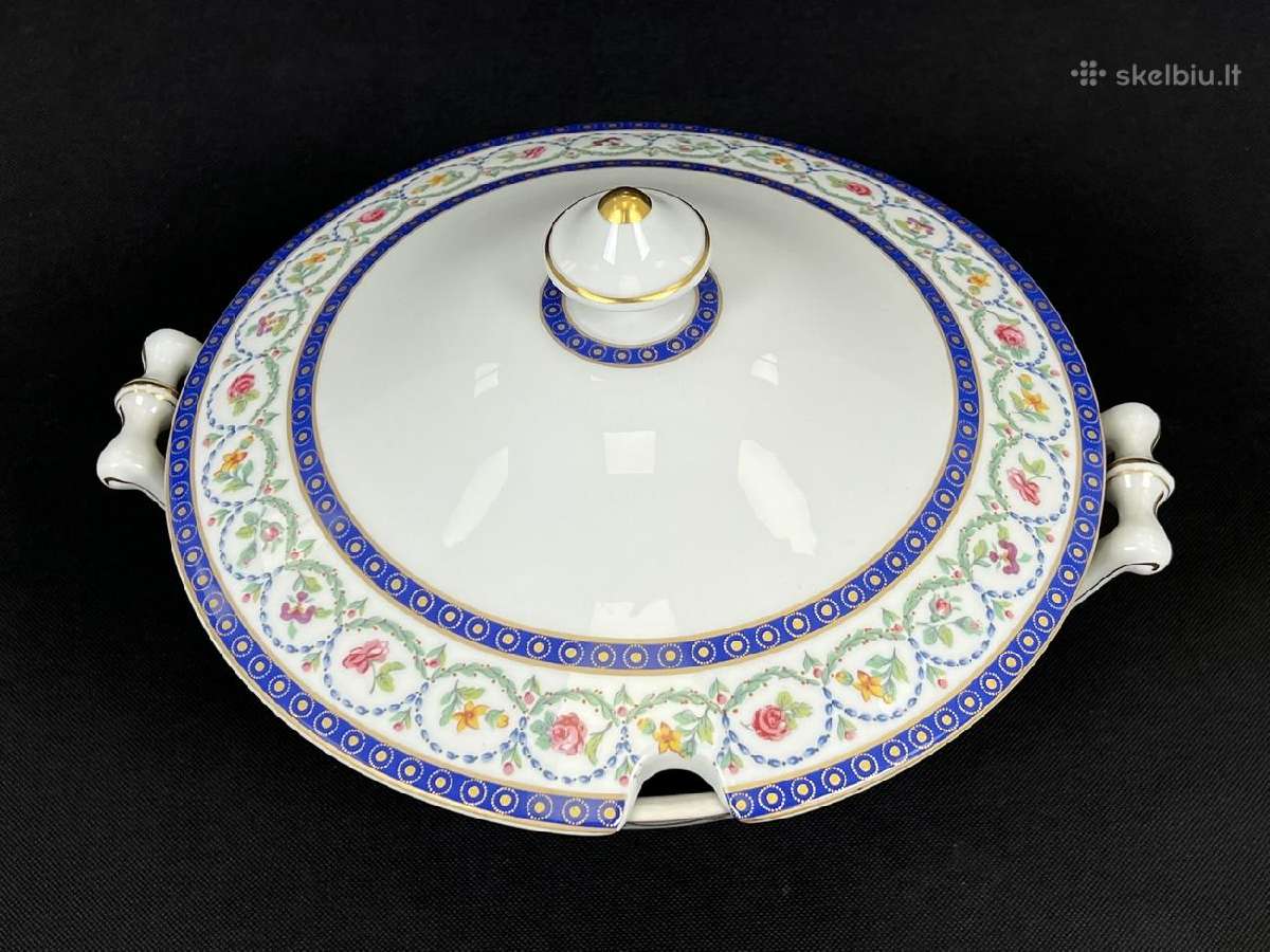 Porcelianinis "Haviland Limoges" sriubos indas - nuotraukos Nr. 4