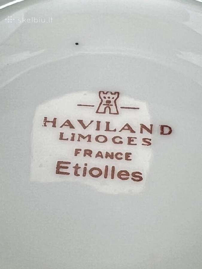 Porcelianinis "Haviland Limoges" sriubos indas - nuotraukos Nr. 9