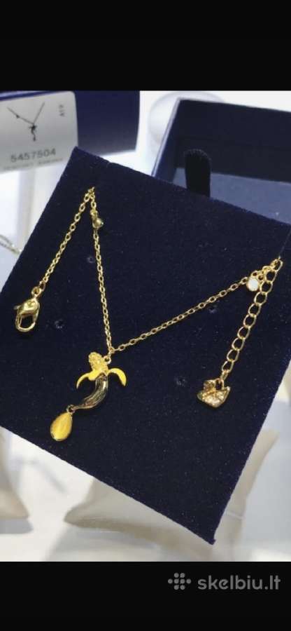 Swarovski banana necklace - nuotraukos Nr. 2