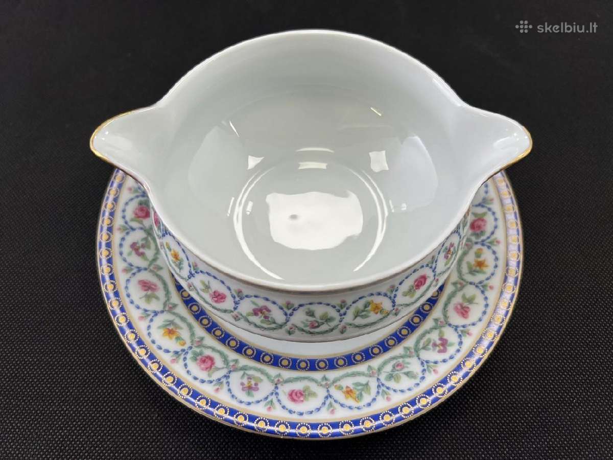 Porcelianinis "Haviland Limoges" serviravimo indas - nuotraukos Nr. 4