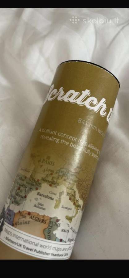 Scratch the world map - nuotraukos Nr. 2