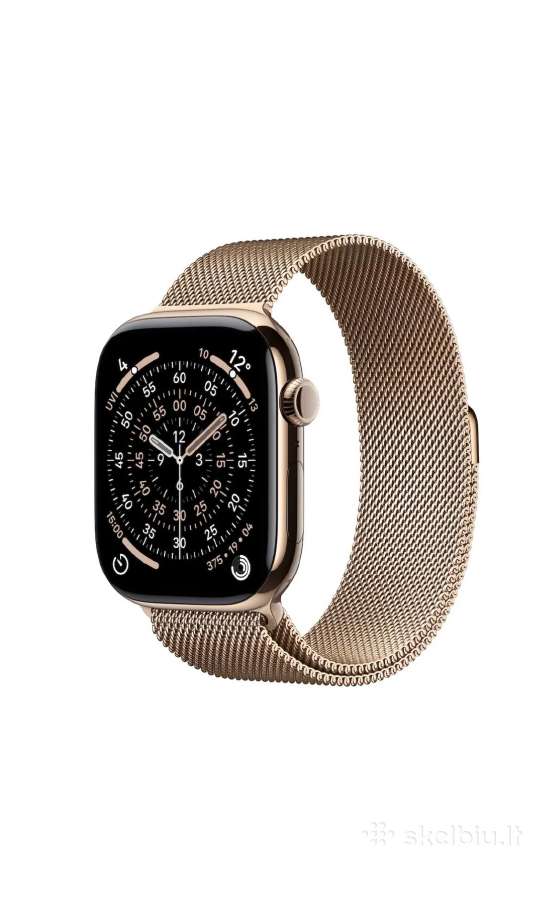Apple Watch Series 8 41mm Gold Milanese Loop