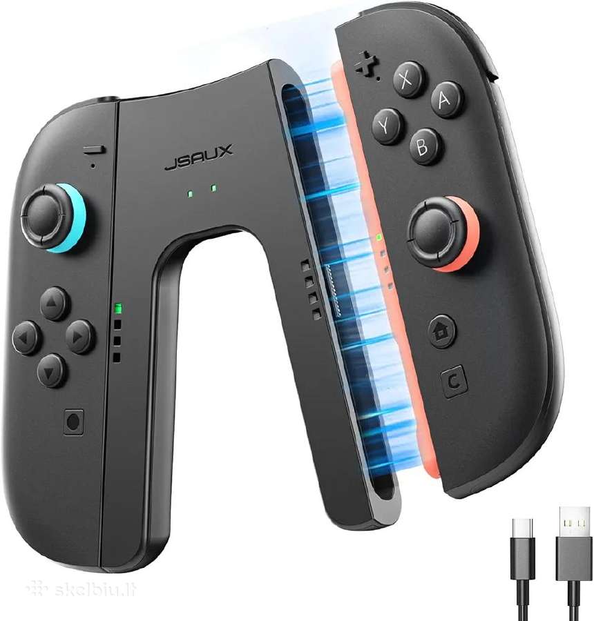 Nintendo Switch 2 Joypads laikiklis ir pakrovėjas