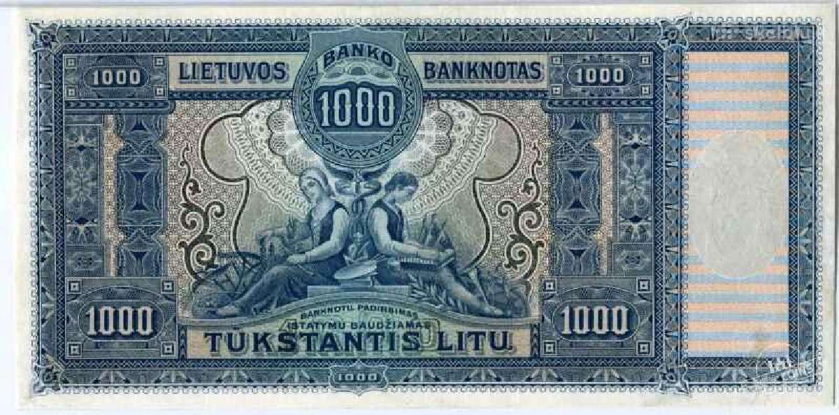 Brangiai perku Lietuvos banknotus Litus - nuotraukos Nr. 3